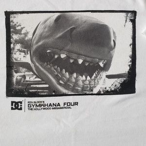 DC T-shirt White Ken Block's